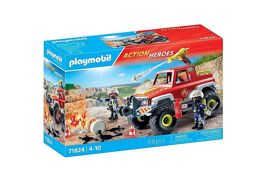 Playmobil® 71824 Feuerwehrtruck Konstruktions-Spielset günstig online kaufen