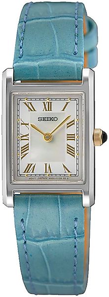 Seiko Quarzuhr SWR101P1, Armbanduhr, Damenuhr, Lederarmband, günstig online kaufen