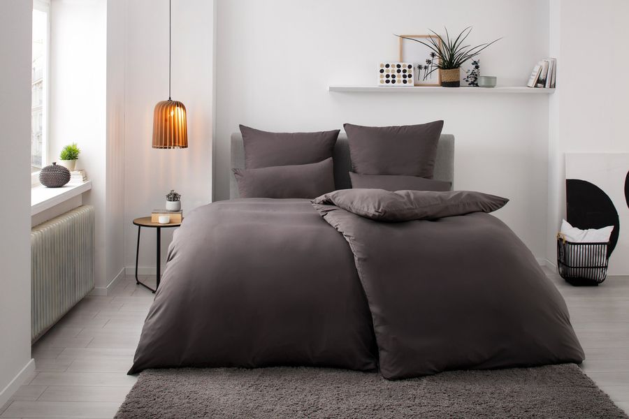 my home Bettwäsche "Desner" 3 Stk. tlg. Premium Qualität, 100 % Polyester, günstig online kaufen
