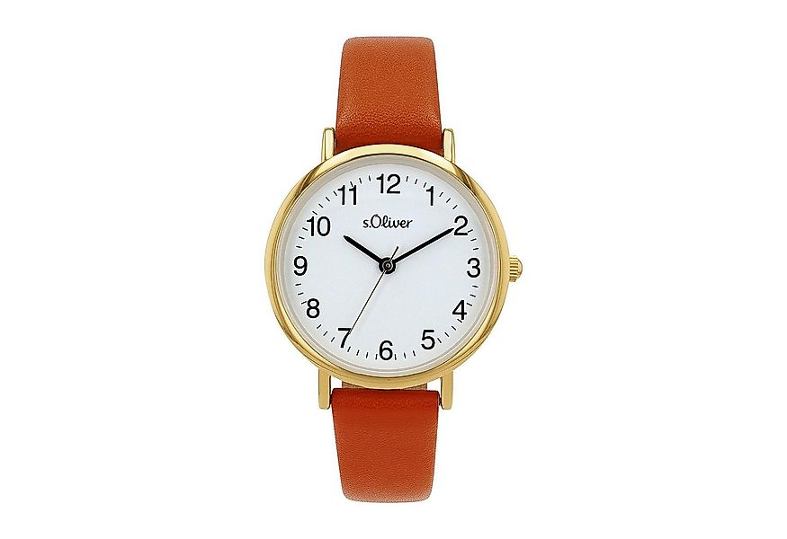 s.Oliver Quarzuhr 2040119, Armbanduhr, Damenuhr, analog günstig online kaufen