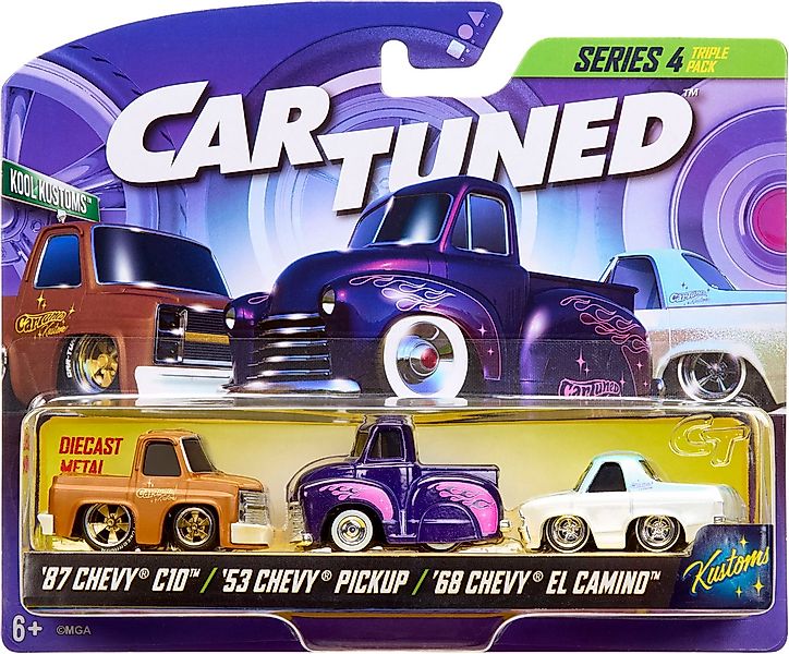 CARTUNED Spielzeug-Auto CarTuned, 3 Pack S3 Asst, (Set, 3-tlg) günstig online kaufen