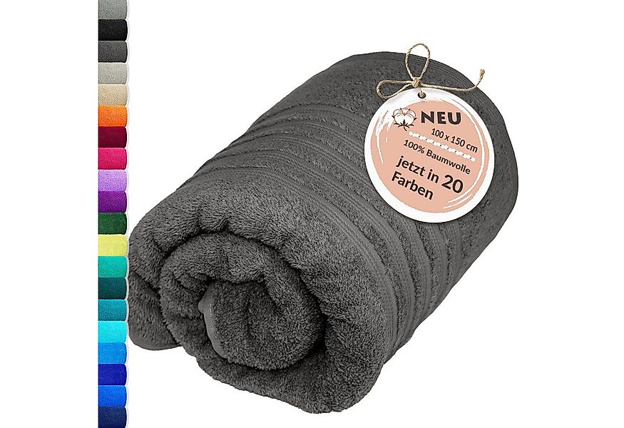 Lashuma Badetuch - XXL Handtuch London, Frottee (1-St), großes Badehandtuch günstig online kaufen