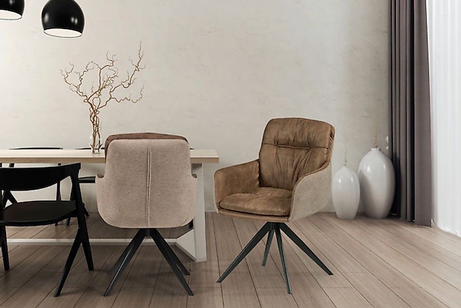 Kayoom Polsterstuhl »Stuhl Dian 125, hochwertige Verarbeitung, bequem, form günstig online kaufen