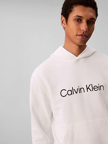 Calvin Klein Kapuzensweatshirt LS EU STANDARD LOGO 350TERRY PO Mit Rundhals günstig online kaufen