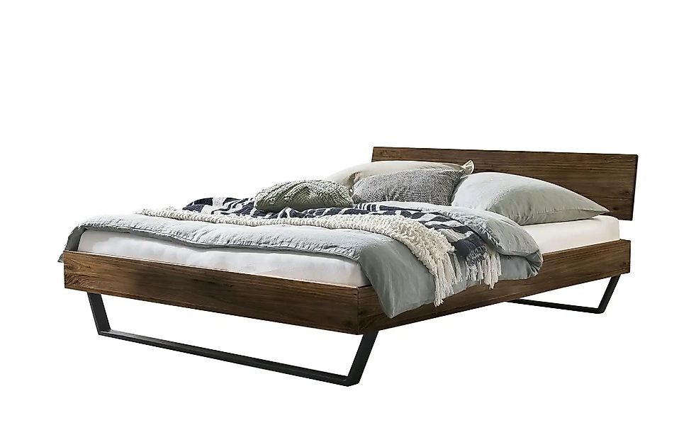 HASENA Massivholz-Bettgestell  Asti ¦ holzfarben ¦ Maße (cm): B: 166 H: 79 günstig online kaufen
