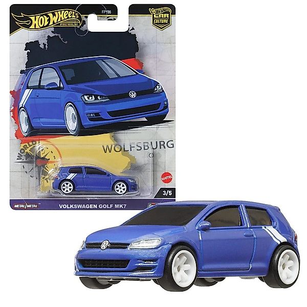 Hot Wheels Spielzeug-Rennwagen VW Golf MK7 günstig online kaufen