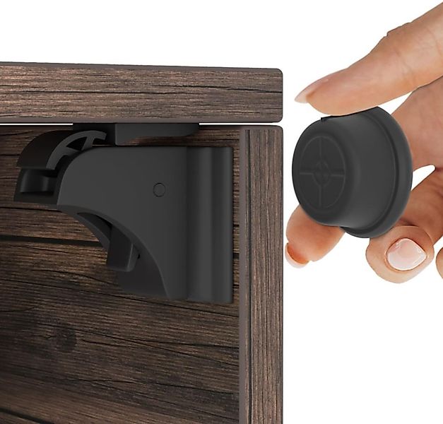 Hoffenbach Kindersicherung Magnetische Kindersicherung ohne Bohren mit 20 S günstig online kaufen