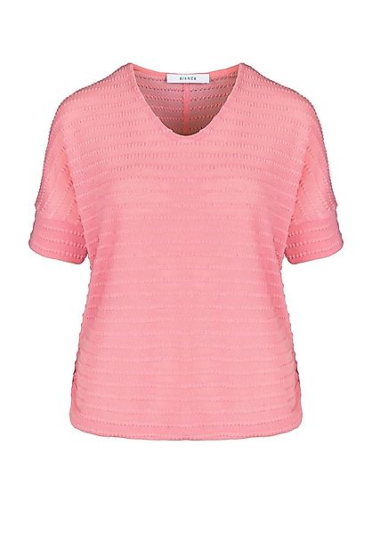 bianca Kurzarmshirt JULIE in leichter Strukturqualität in Trendfarbe günstig online kaufen