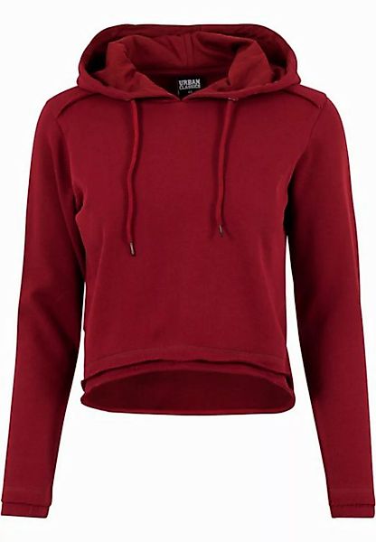 URBAN CLASSICS Kapuzenpullover TB1305 - Ladies Cropped Terry Hoody burgundy günstig online kaufen