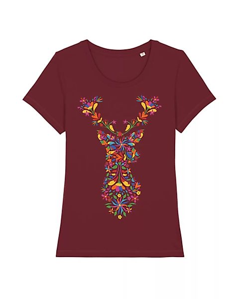 Floral Deer | T-shirt Damen günstig online kaufen
