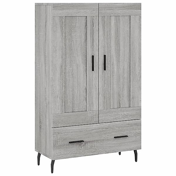 vidaXL Highboard Grau Sonoma 69,5x31x115 cm Holzwerkstoff 830346 günstig online kaufen