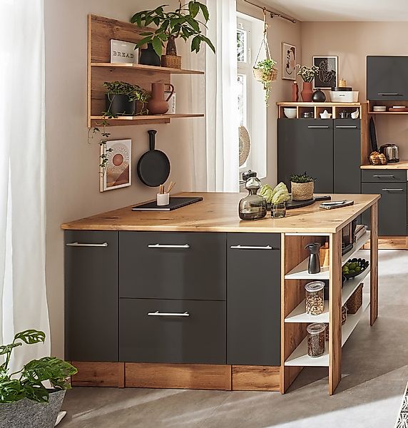 RESPEKTA Kücheninsel »Hilde«, Breite 150 cm, inkl. Hängeregal günstig online kaufen