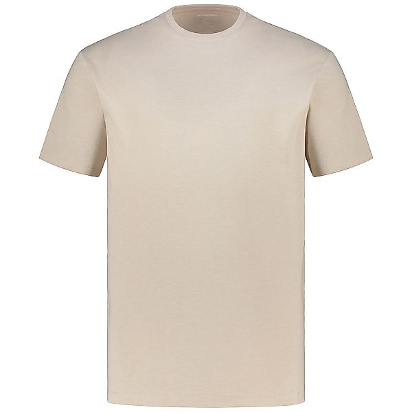 Jack&Jones T-Shirt aus Baumwollmischung Farbe beige Größe: 5XL günstig online kaufen