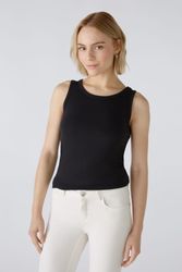 Oui Trägertop FILIZ Top elastische Viskoserippe günstig online kaufen