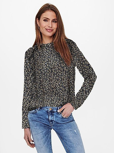 ONLY Blusenshirt Elegante Langarm Print ONLNEW günstig online kaufen