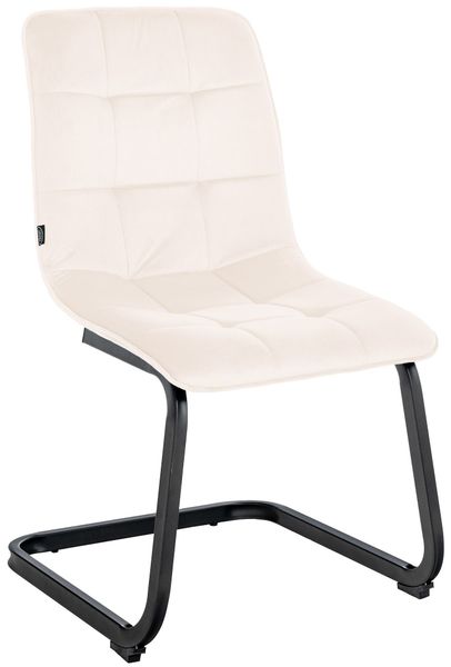 CLP Esszimmerstuhl Vermont, Freischwinger-Stuhl mit Samt-Bezug günstig online kaufen