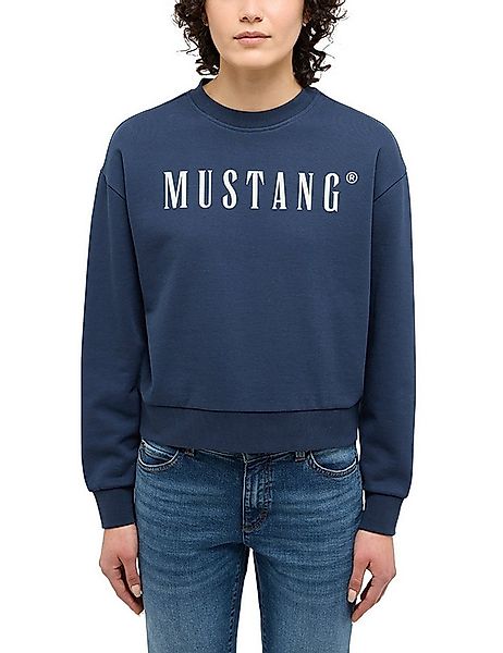 MUSTANG Sweatshirt Style Lindsey mit Logoprint günstig online kaufen