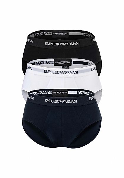 Emporio Armani Slip "Slip Core Logoband 3er Pack" günstig online kaufen