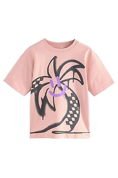Next Print-Shirt Relaxed Fit Kurzarm-T-Shirt mit Grafikprint (1-tlg) günstig online kaufen