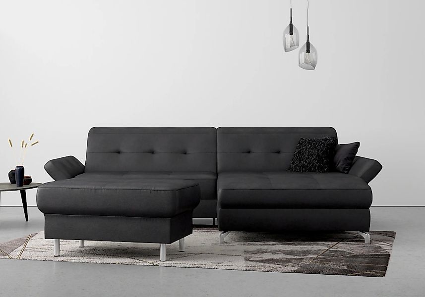 Home affaire Polsterhocker "Maredo" Federkern-Polsterung, passend zur "Mare günstig online kaufen