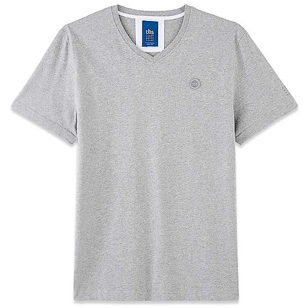 Tbs Essenver Kurzarm Rundhals T-shirt M Grey günstig online kaufen