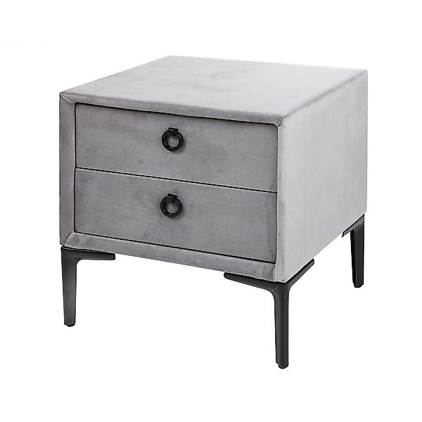 riess-ambiente Nachttisch COSMOPOLITE 45cm silbergrau, Nachtkommode günstig online kaufen
