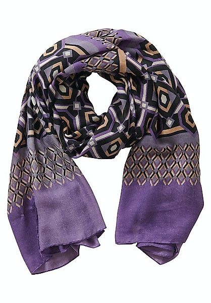 Betty Barclay Modetuch Schals Purple/Black günstig online kaufen