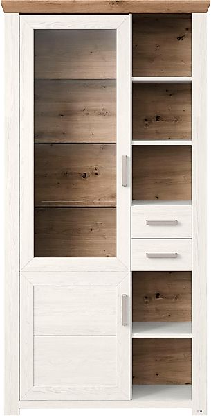 set one by Musterring Standvitrine "York" Typ 05 und 06, mit Glastür, Beleu günstig online kaufen