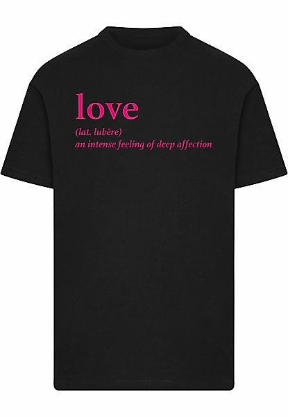 MisterTee T-Shirt "MisterTee Damen Love Definition T-Shirt Round Neck", (1 günstig online kaufen