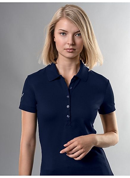 Trigema Poloshirt "TRIGEMA Poloshirt mit Kristallsteinen" 1 Stk. tlg. günstig online kaufen