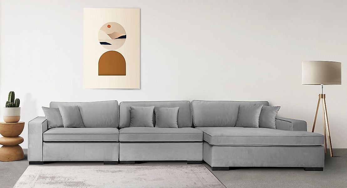 Home affaire Sofa-Eckelement Skara XXL L-Form, günstig online kaufen