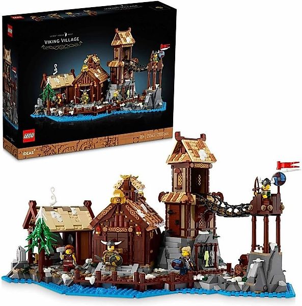 LEGO® Ideas 21343 Wikingerdorf Konstruktionsspielsteine LEGO® Spielbaustein günstig online kaufen