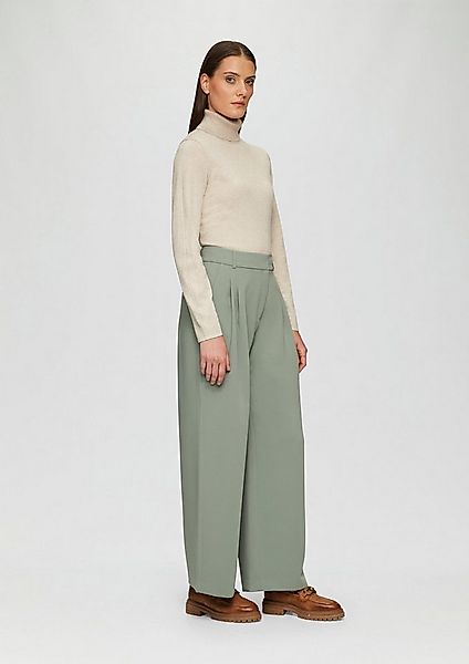 s.Oliver Chinos Hose Relaxed: Twill-Hose mit extra weitem Bein günstig online kaufen