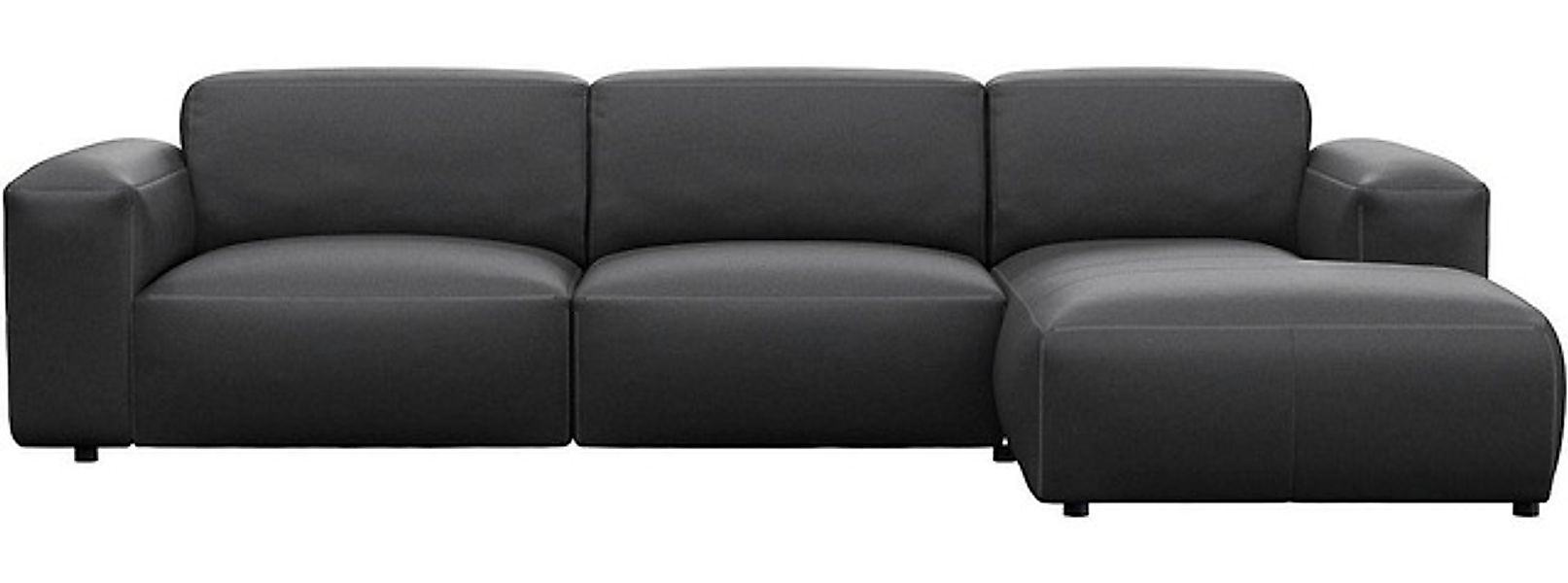 FLEXLUX Ecksofa »Lucera bequem und komfortabel durch hochwertigen Sitzaufba günstig online kaufen