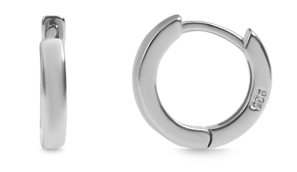 Adelia´s Paar Creolen Damen Creolen aus 925 Sterling Silber Ø 7 mm günstig online kaufen