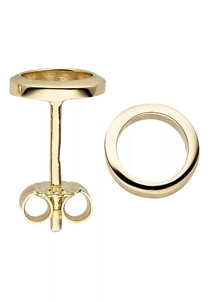 JOBO Paar Ohrstecker "Kreis-Ohrringe 7,5 mm", 333 Gold günstig online kaufen