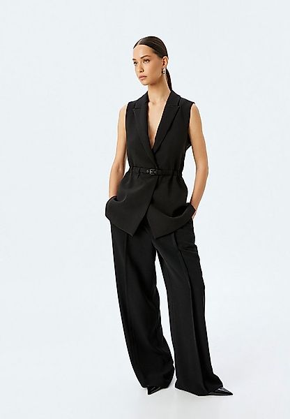 Koton Anzugweste Jacket Kragen Mit Bauchgurt Anzugweste günstig online kaufen