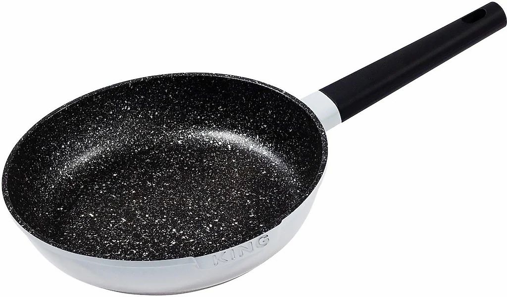 KING Bratpfanne "Shine Grey" Aluminiumguss 1 Stk. tlg. Induktion günstig online kaufen