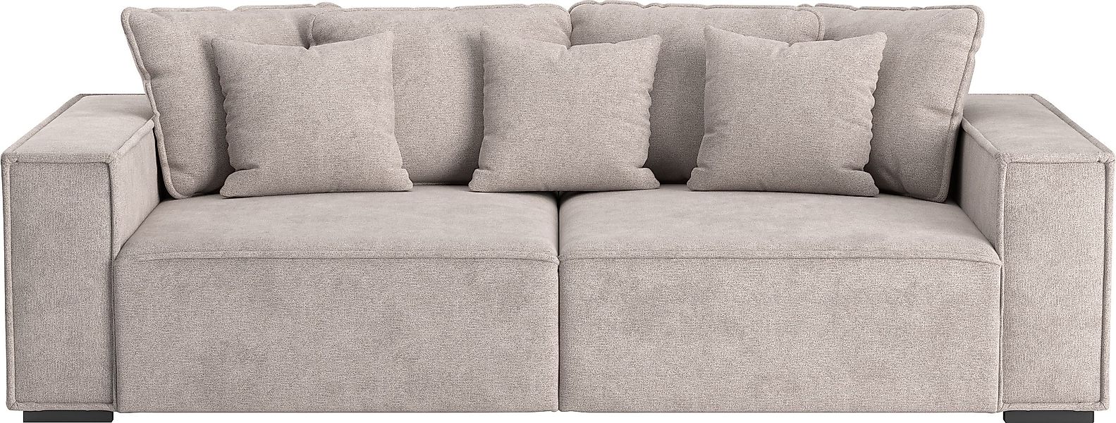 INOSIGN Big-Sofa "Surf", mit 7 Kissen, gemütlicher Sitzkomfort günstig online kaufen