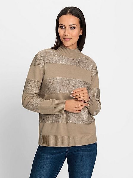heine Strickpullover Stehkragenpullover . günstig online kaufen