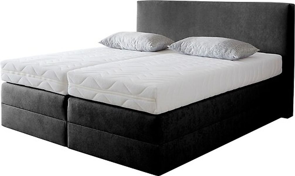 Westfalia Schlafkomfort Boxspringbett wahlweise mit Kaltschaum-Topper günstig online kaufen