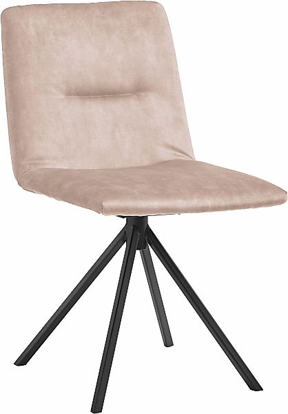 Musterring Polsterstuhl "JustB SP500", 1 St., Veloursstoff, ohne Armlehne, günstig online kaufen