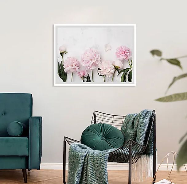 queence Bild »Bella«, Blumen, gerahmt, Rosen günstig online kaufen