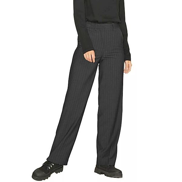 Jjxx Mary Regular Striped Hosen Mit Hoher Taille 31 Dark Grey Melange / Str günstig online kaufen