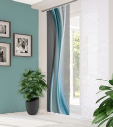 HOME in green Schiebegardine "ELANIA" Paneelwagen 2 Stk. tlg. SET DIGITALDR günstig online kaufen