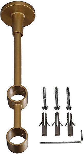 Liedeco Doppelträger, Gardinenstangen, (1-St), für Gardinenstangen günstig online kaufen