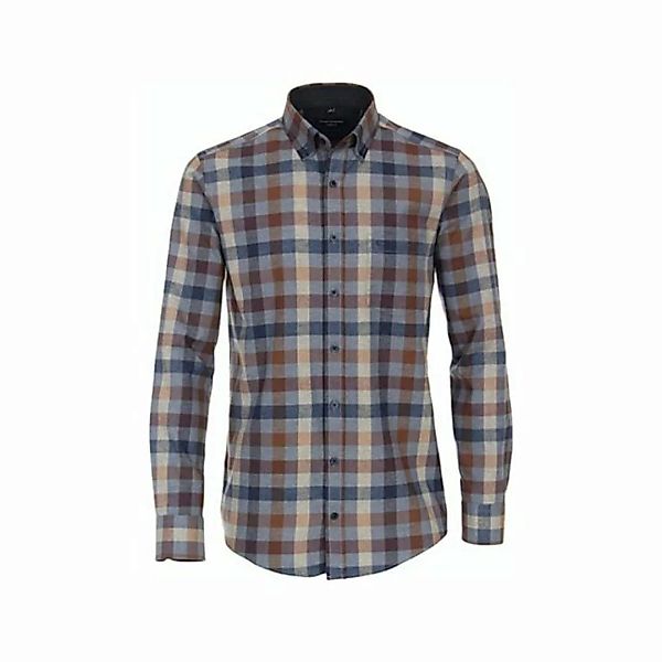 VENTI Langarmhemd blau regular fit (1-tlg) günstig online kaufen