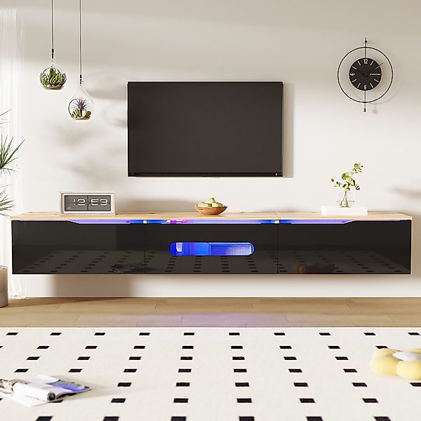 Ulife Lowboard TV-Schrank Fernsehtisch,TV-Board,TV-Ständer, TV-Panel, 180cm günstig online kaufen