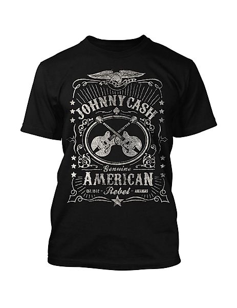 Johnny Cash T-Shirt American Rebel günstig online kaufen