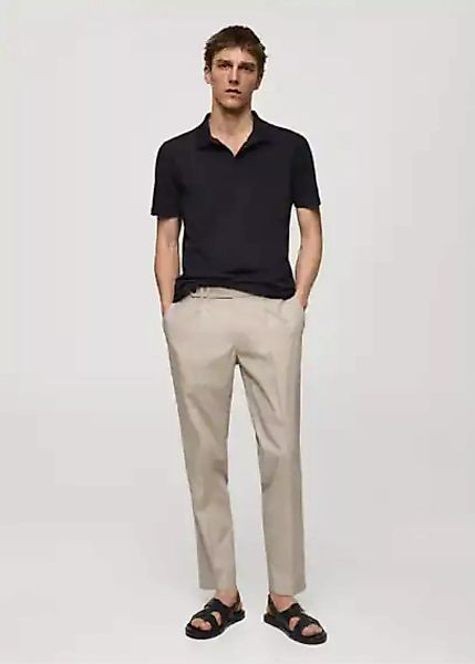 Slim Fit-Poloshirt aus Baumwoll-Piqué günstig online kaufen